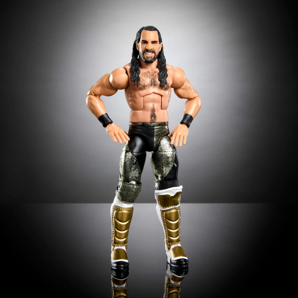 Seth Rollins in ring gear included with the Top Picks Elite set for authentic looks.