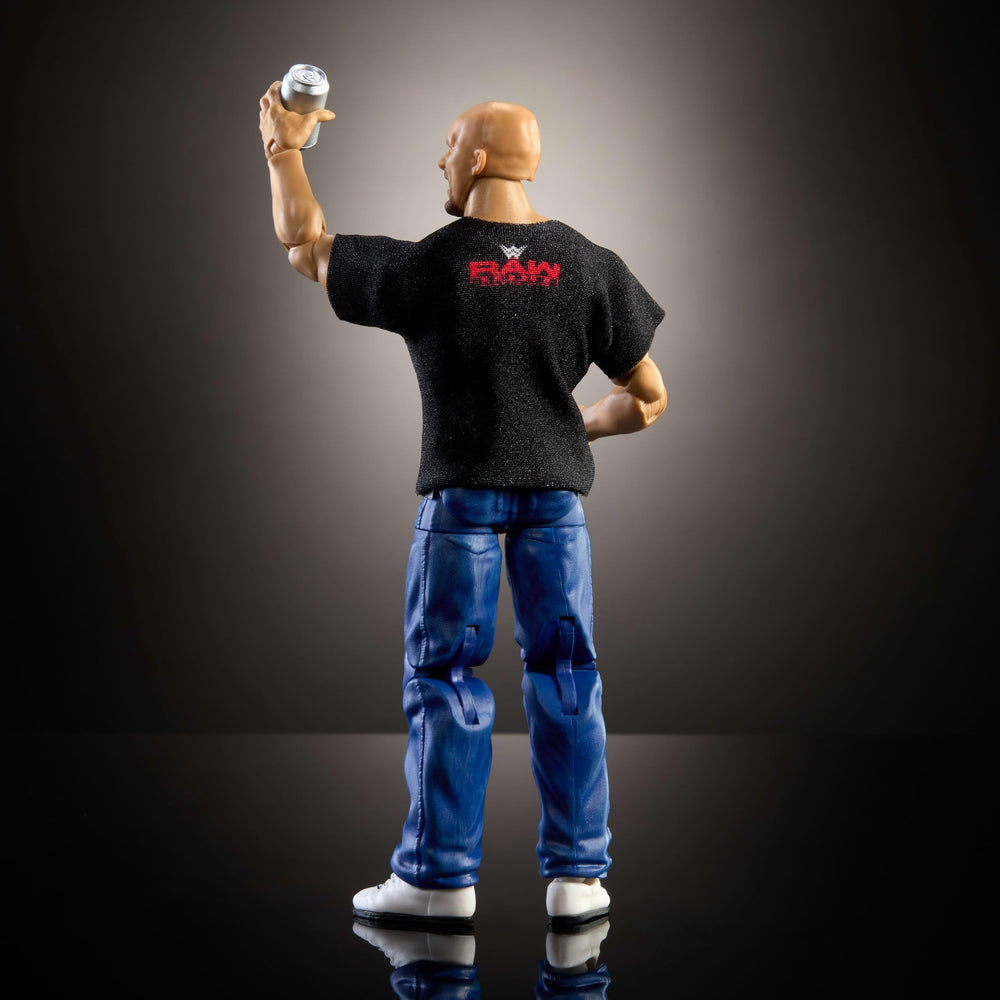 Packaging and display ready Mattel WWE Stone Cold Steve Austin figure