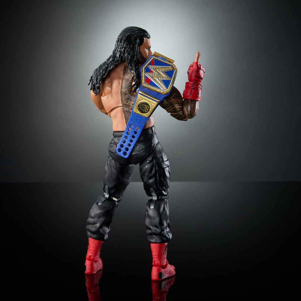 TrueFX facial detail on Mattel Roman Reigns for lifelike look