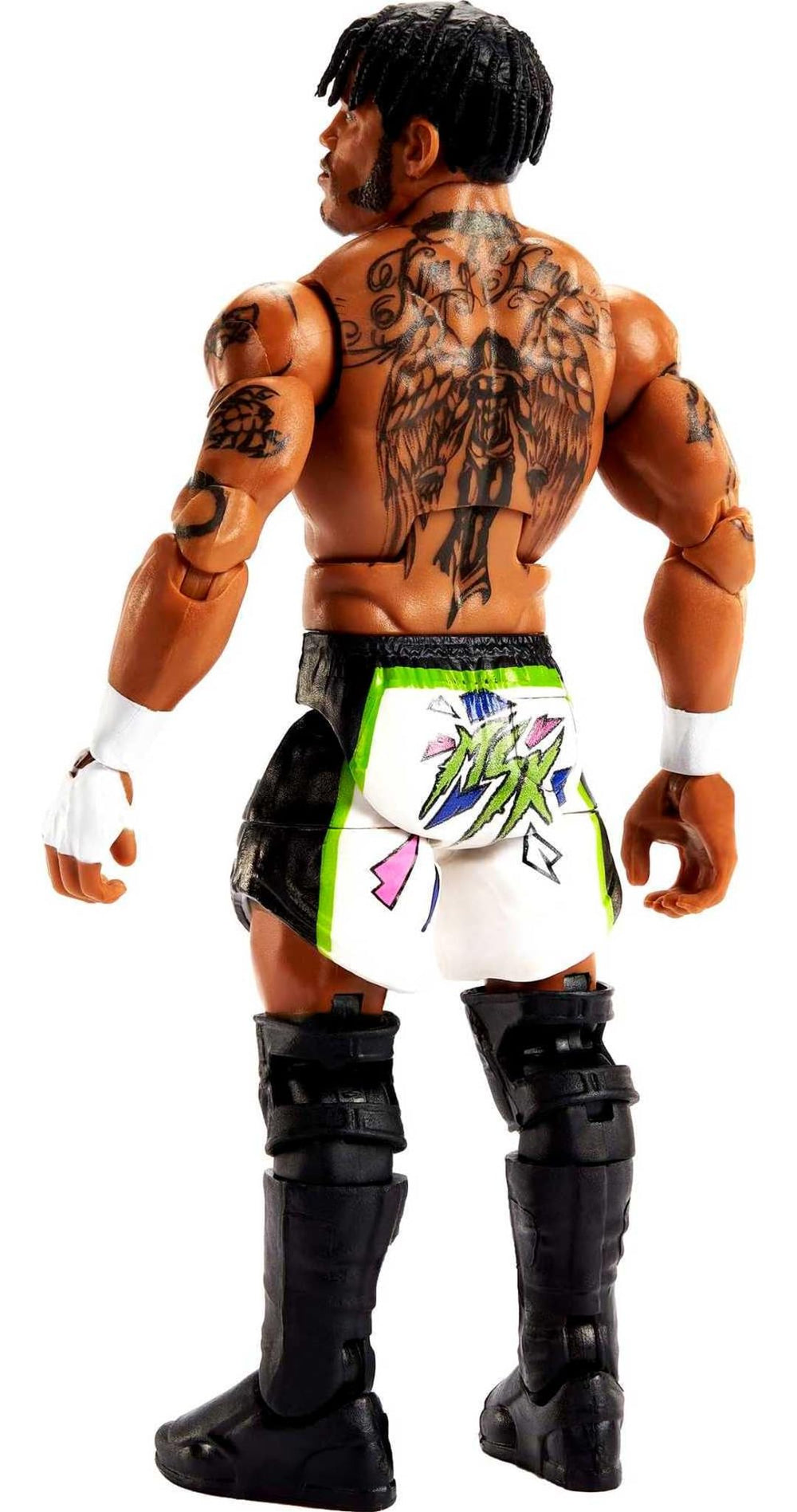 Mattel WWE Wes Lee Elite display-ready figure suitable for shelves and dioramas