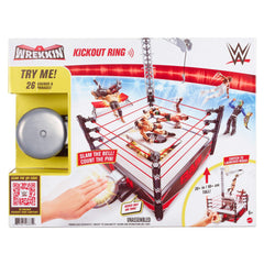 Mattel WWE Wrekkin Kickout Full Playset provides a complete setup for battles
