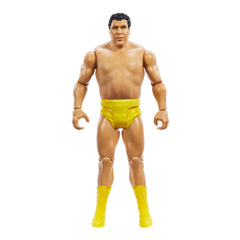 Mattel WWE Andre the Giant figure front view with TrueFX detail for lifelike display