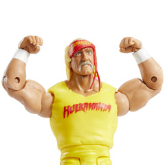 Mattel WWE Hulk Hogan authentic ring gear for lifelike action moments.