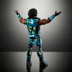 Mattel WWE Xavier Woods Elite figure, collectible from the WWE Elite line.