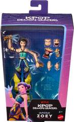 Mattel Zoey on display stand showing scale and shelf-ready presentation