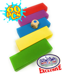Matty's Mix-Up durable-wood blocks resist wear for family play.