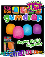 Person squeezes NeeDoh Groovy Glob for focus and quick stress relief.