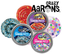 Matty's Toy Stop Skate Away mini tin putty encourages stretching art and colorful designs.