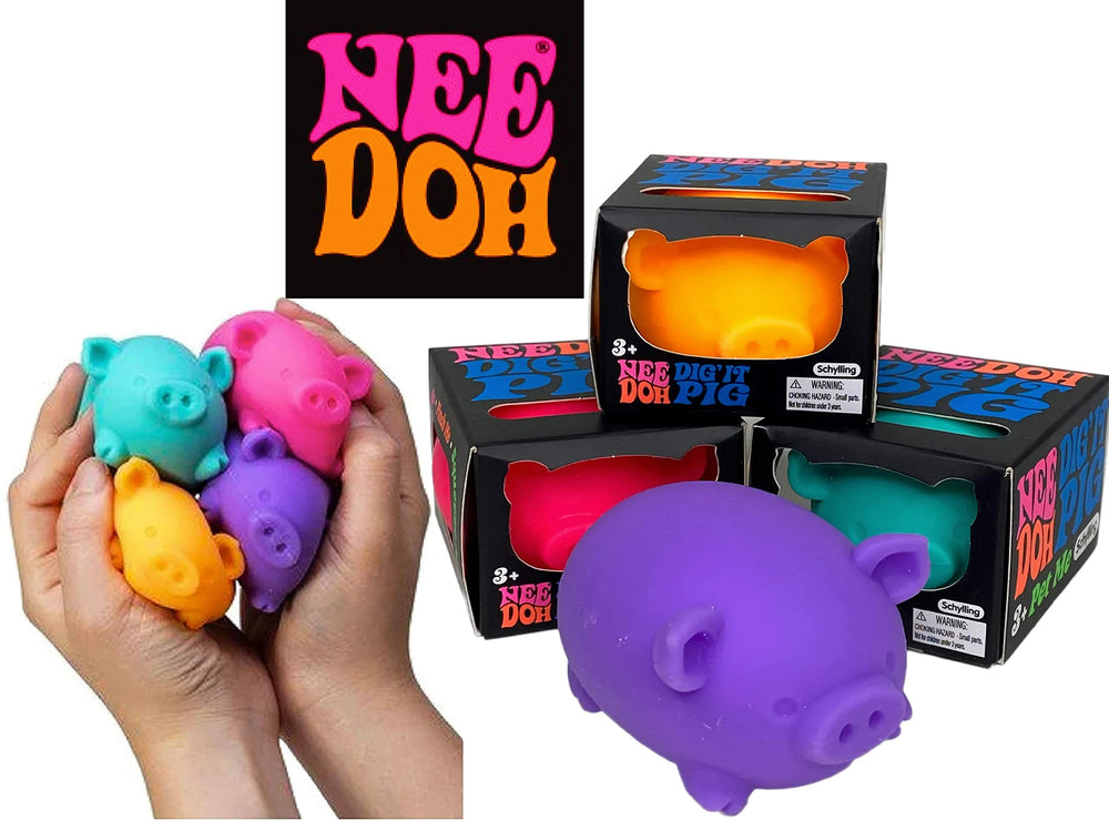 Matty's Toy Stop Nee Doh storage bag keeps the bundle organized for on-the-go play