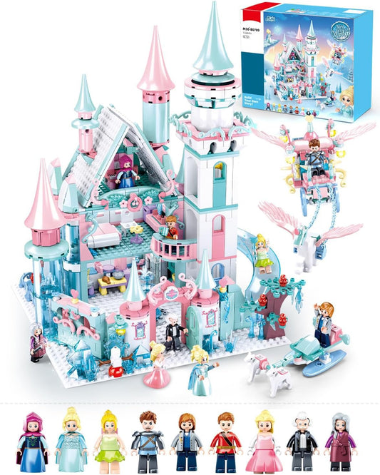 Mavo Brix Castle Girl Set royal tower design for imaginative play