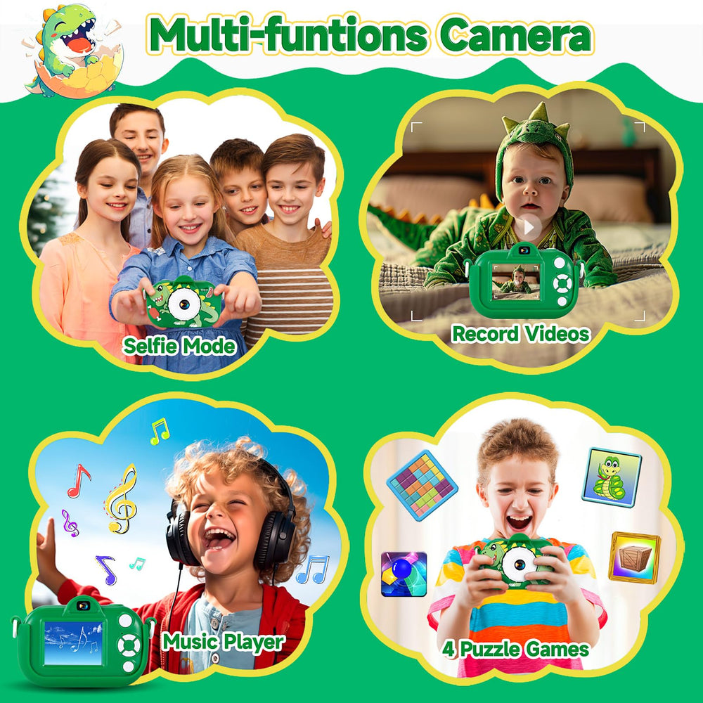 MAVOKIS kids camera in-use shot, designed for durable everyday adventures.