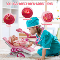 Max and Deril Toy Doctor Kit dental-drill image invites cavity treatment pretend play sessions.