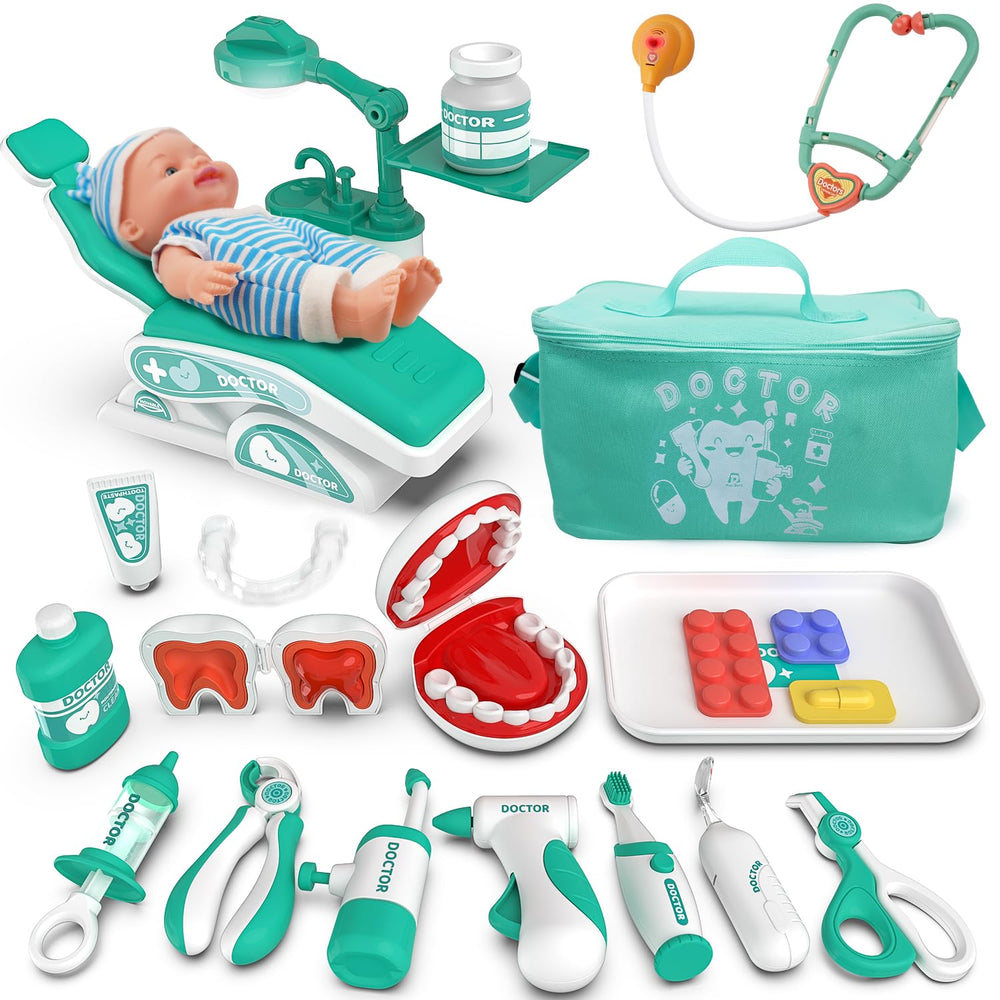 Max & Deril medical bag green keeps tools organized and portable