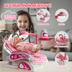 Max and Deril Toy Doctor Kit stethoscope image helps kids pretend heartbeat checks and role-play.