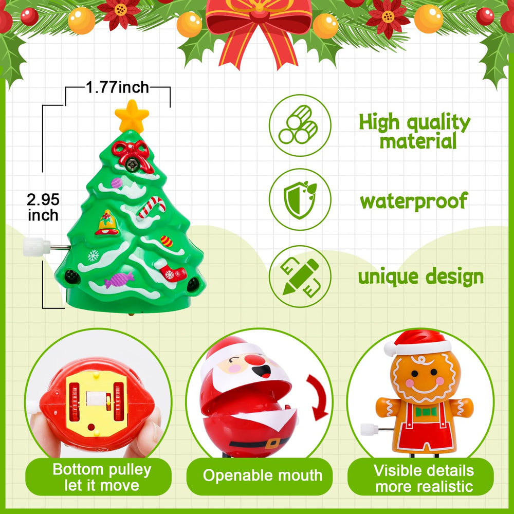 Max Fun Christmas wind-up reindeer toy adds excitement to holiday parties and classroom prizes