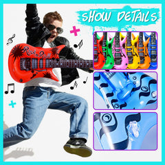 Max Fun inflatable microphone for fun karaoke moments and photo props
