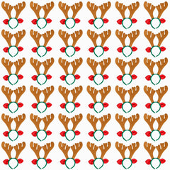 Max Fun Reindeer Antlers Headband, festive accessory for kids and adults at parties.