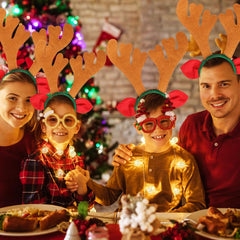 Max Fun Reindeer Antlers Headband, durable and ASTM/CPC approved for safe holiday play.