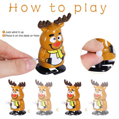 Max Fun wind-up gift box character dances as a playful stocking stuffer.