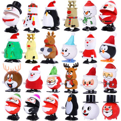 Max Fun wind up reindeer toy for gift bags and classroom prizes