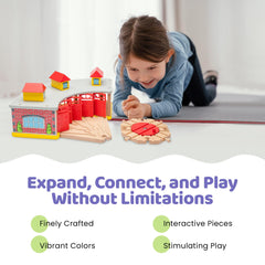 Hardwood construction delivering durable, lasting play value