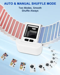 MAXVINI M2 manual shuffle control for precise timing when you prefer hands-on action