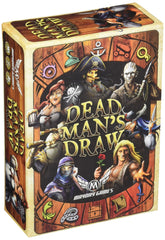 Mayday Games Dead Man's Draw box showing pirate treasure, ideal for family game nights.
