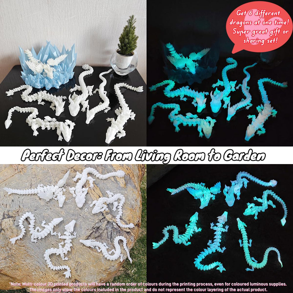 MAYICAL Baby Horned Dragon compact desk companion for stress relief and tactile play