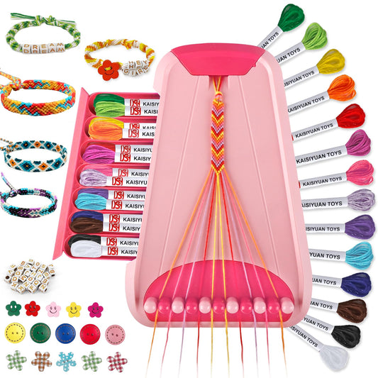 Maynacs bracelet kit red display for quick, creative jewelry making at home