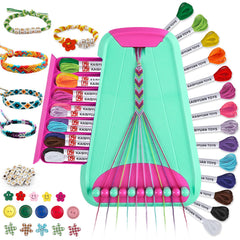 Maynacs green rose bracelet maker helps kids craft unique designs.