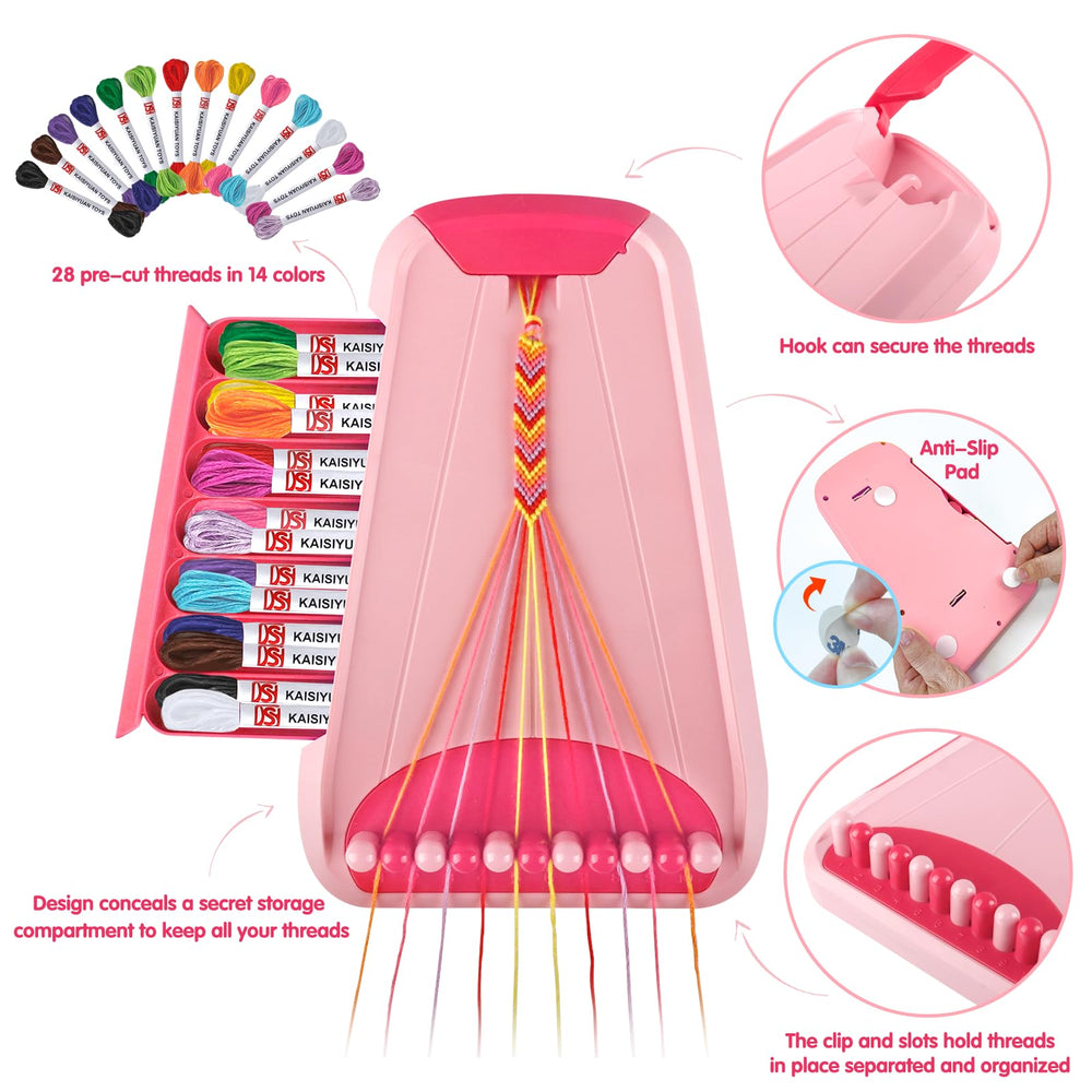 Maynacs threads 28 pre-cut colors offers vibrant options for colorful bracelet designs