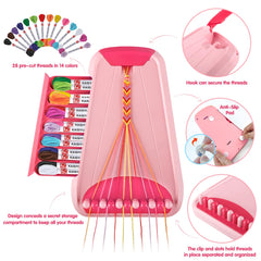 Maynacs threads 28 pre-cut colors offers vibrant options for colorful bracelet designs