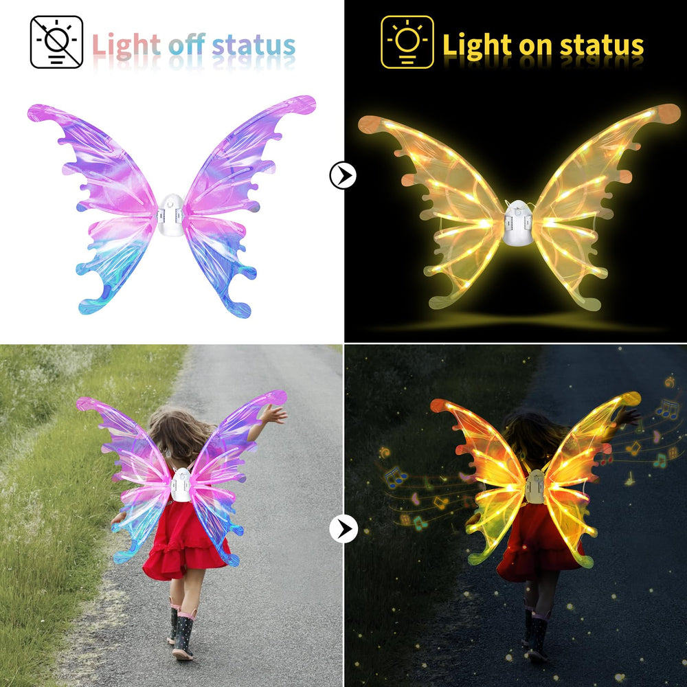Maysida wings with adjustable straps for a comfortable fit on kids and adults.