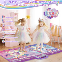 Maysida dance mat foldable compact design for easy storage.