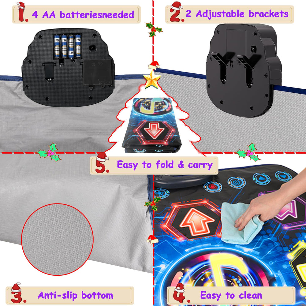 Maysida non-slip bottom helps keep play sessions stable and safe