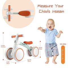 Maysuke balance bike easy 4-step assembly for quick setup.