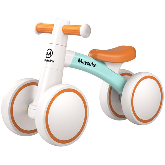 Maysuke baby balance bike frame safety features provide stability.