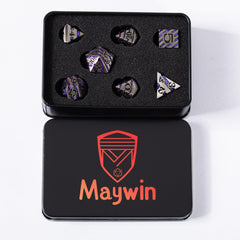 Maywin antique nickel purple tones provide premium aesthetics for fantasy sessions.