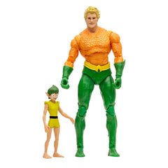 Aquaman Ultra Articulation with 22 movable parts enables dynamic poses.