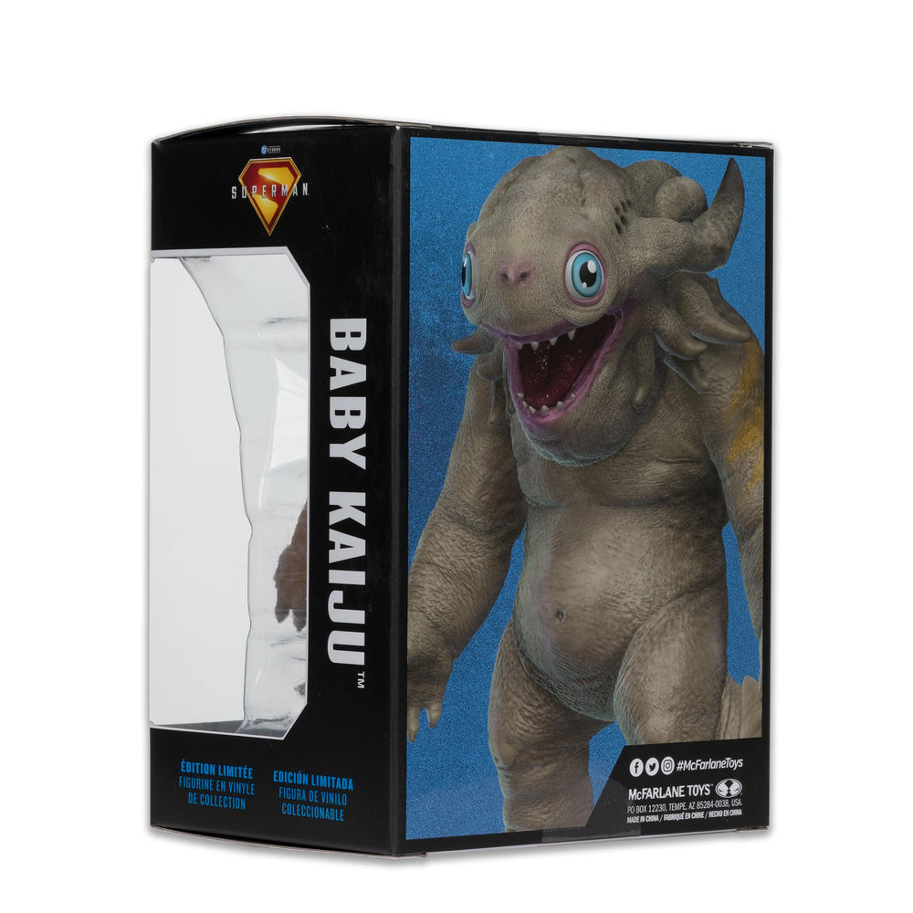 McFarlane Toys Baby Kaiju figure, size reference at 4.5 inches.