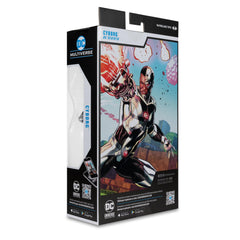 DC Rebirth era design reference for Cyborg by McFarlane Toys.