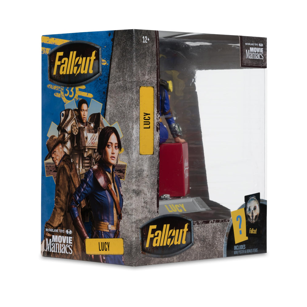 McFarlane Toys Fallout Lucy Season 2 closeup face captures character likeness