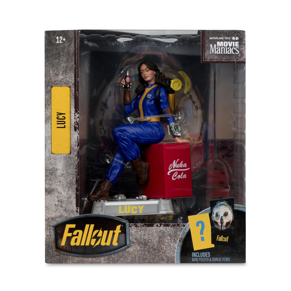 McFarlane Toys Fallout Lucy Season 2 collectible packaging ideal for gifting