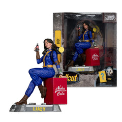 McFarlane Toys Fallout Lucy Season 2 interchangeable hands increase display versatility