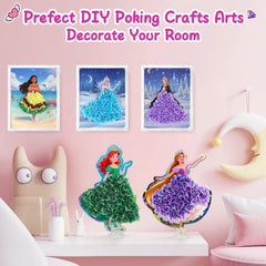 Mccreadee adhesive dots keep crafts securely attached and tidy.