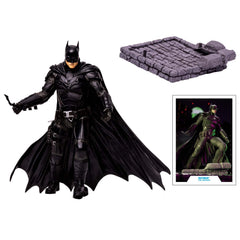 McFarlane Batman Multiverse 12in Deluxe back art card with character biography