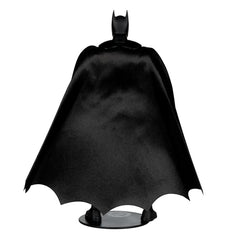 McFarlane Toys Batman Earth-2 soft goods cape drapes naturally for display.