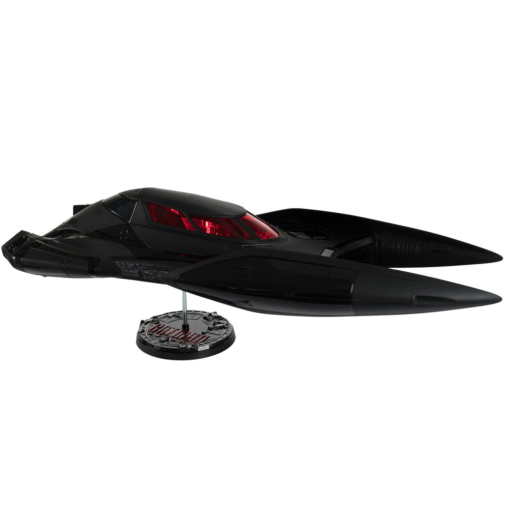 McFarlane DC Multiverse Batmobile Batman Beyond art card front for biography detail