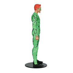 McFarlane DC Multiverse Riddler art card front showcases artwork.