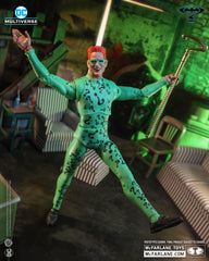 McFarlane DC Multiverse Riddler ultra articulation enables dynamic posing.
